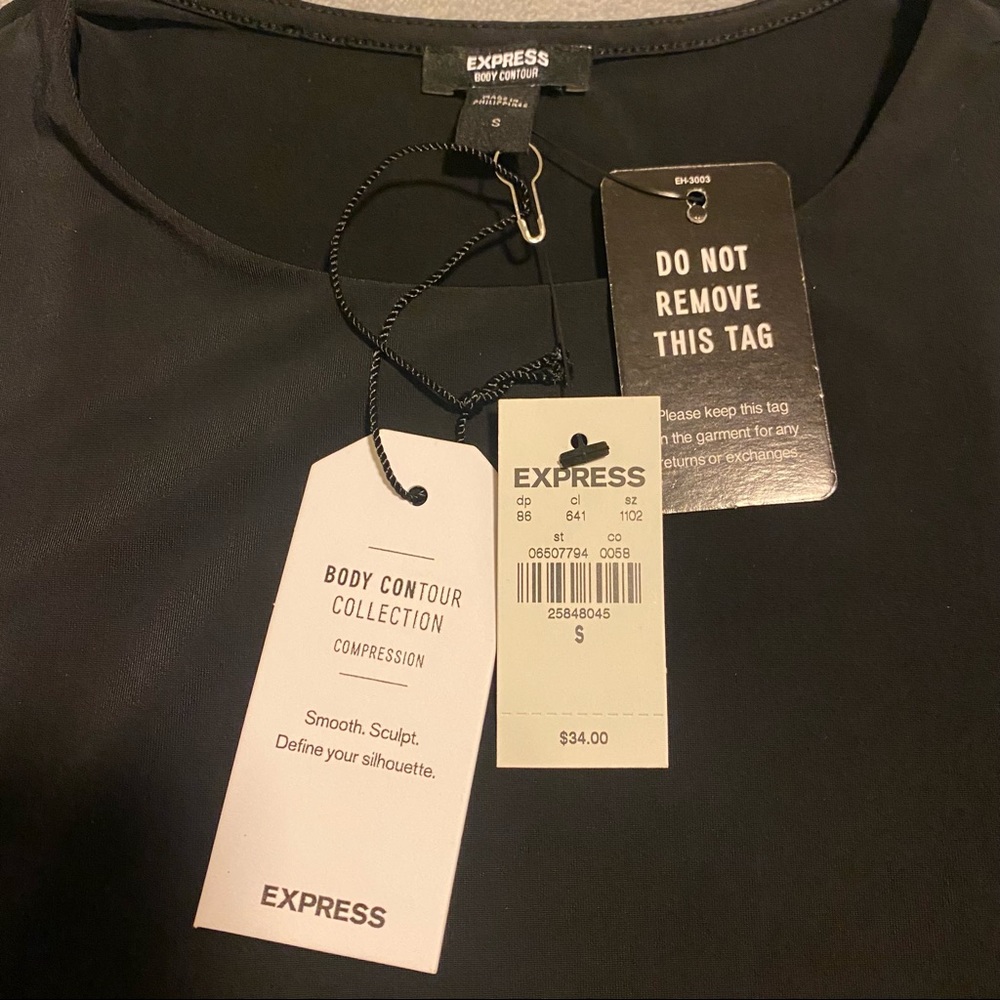 UNWORN black EXPRESS bodysuit WITH TAGS